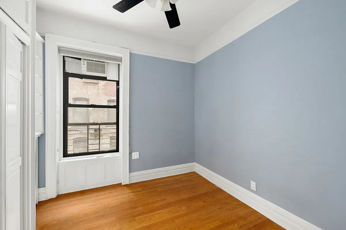 Empty second bedroom at 523 West 121st Street #2