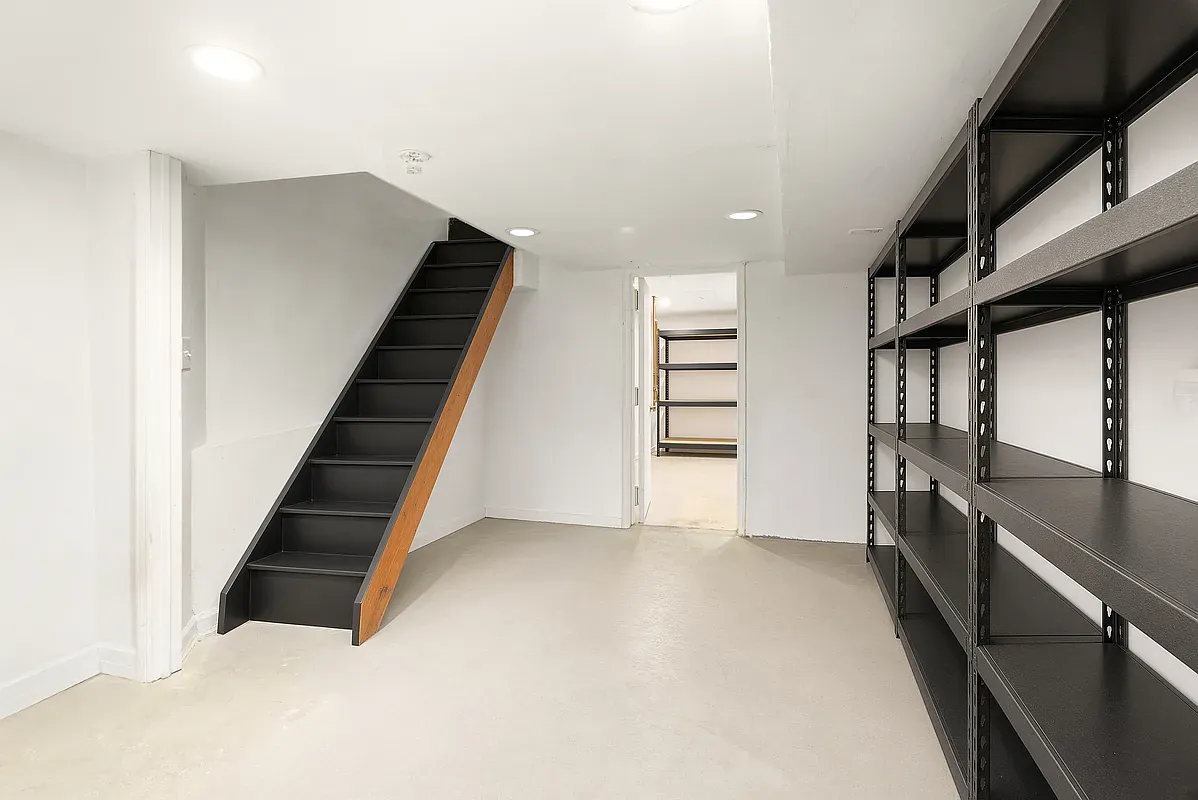 Finished lower level with storage at 642 West 138th Street