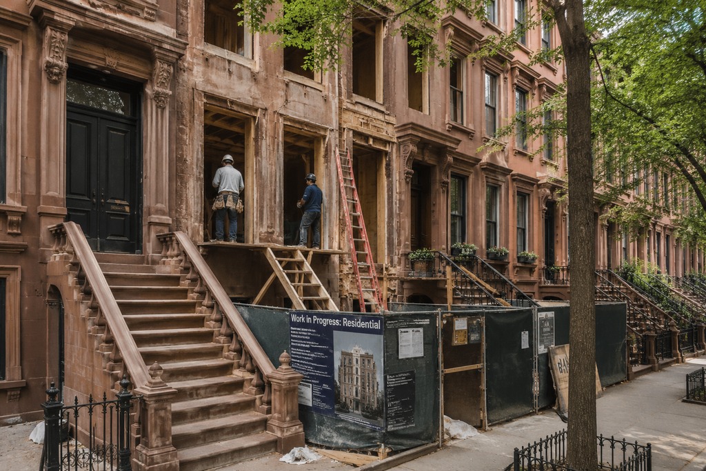 A Timeline for Renovating Your Brownstone