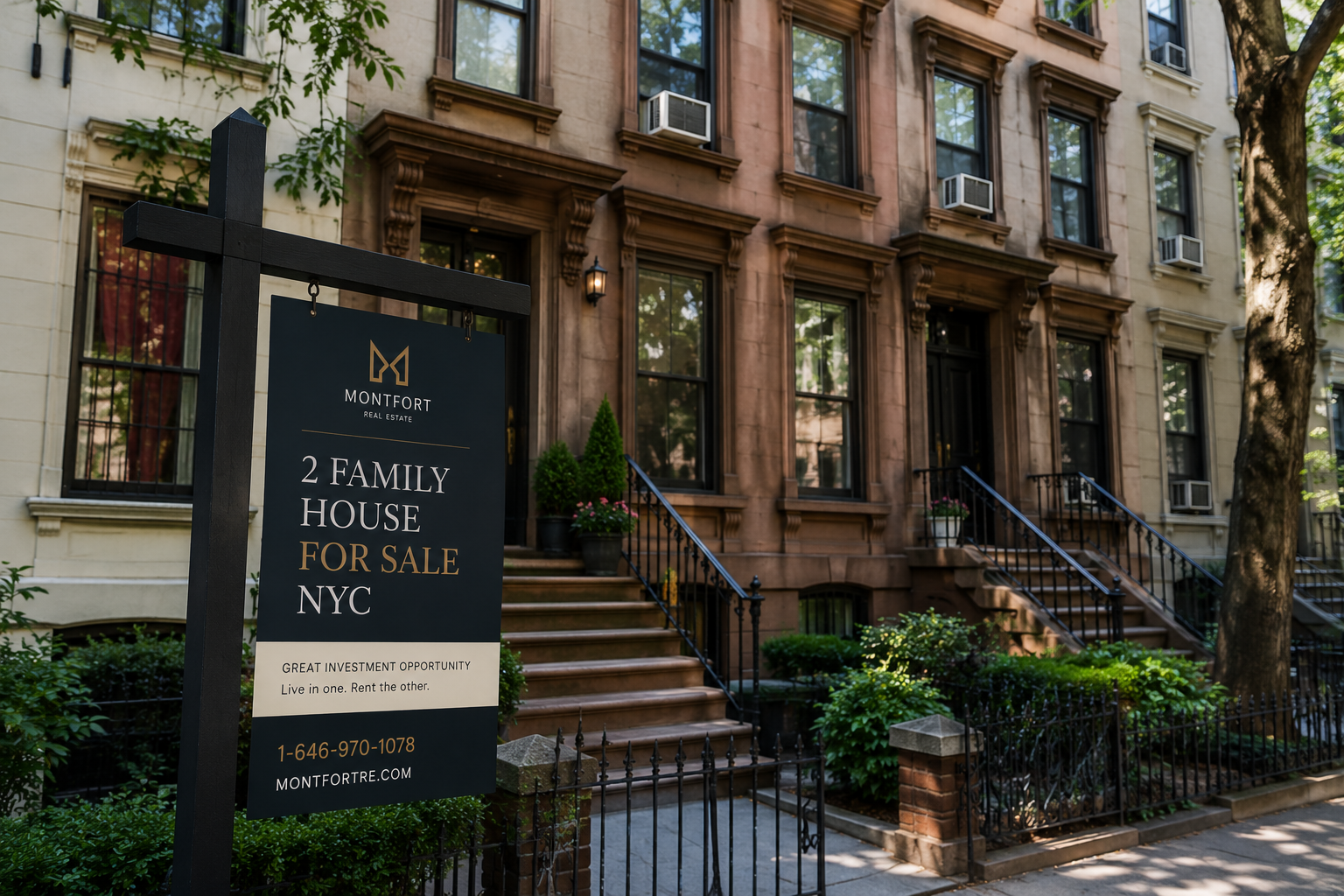 2 fAMILY HOUSE FOR SALE NYC
