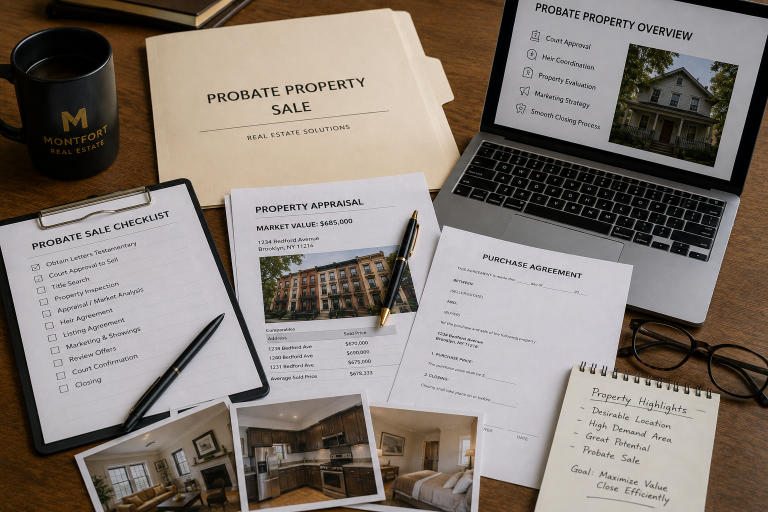 Probate property documentation